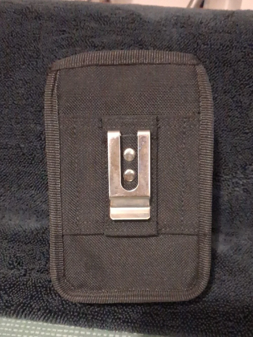 Black Neoprene Phone Holster Case